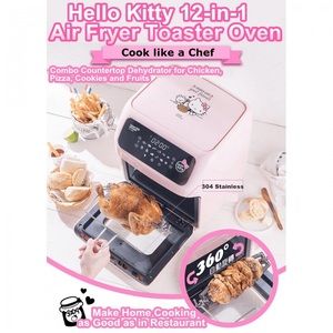 Sanrio- Hello Kitty Air Fryer Toaster